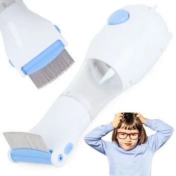 Elektriskā utu un gnīdu ķemme ar filtru un vakuumu