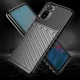 Xiaomi Redmi Note 10 4G / 10S Thunder Series Twill Texture TPU Mobile Phone Cover Case, Black | Vāks Maciņš Maks...