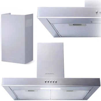 Berdsen BE-60A-T1 virtuves tvaika nosūcējs 60 cm Inox