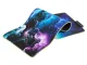Datorgalda Klaviatūras Paklājs Peles Paliktnis Kosmoss ar Apgaismojumu LED RGB, 30x80cm | Computer Table Carpet Mat...