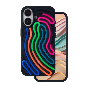 Vāciņš DIY Snake priekš iPhone 17 6.3", melns