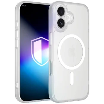 Telefona vāciņš 3mk Misty MagCase priekš iPhone 16, balts