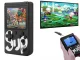 Mini retro rokas spēļu konsole, 400 spēles, 3.0\" LCD, ar TV vadu un pulti, melna