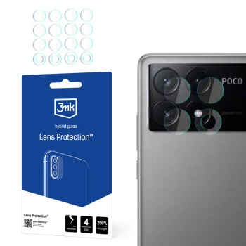3mk Lens Protection hibrīda kameras aizsargstikls Xiaomi Poco X6 Pro 5G