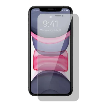 Apple iPhone X / Xs / 10 / 11 Pro 5.8" Baseus 0.3mm Tempered Glass Anti-Spy, 2 pcs. | Telefona Ekrāna Aizsargstikls 2...