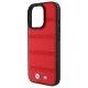 BMW M Perforated And Stitched Line MagSafe vāciņš priekš iPhone 16 Pro Max 6.9\", sarkans