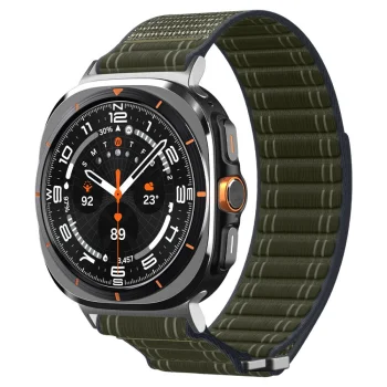 Pulksteņa siksniņa Spigen WBF0 priekš Samsung Galaxy Watch Ultra 47mm, zaļa