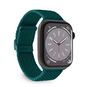 Puro Loop neilona siksniņa Apple Watch 42 / 44 / 45 / 49 mm, tumši zaļa