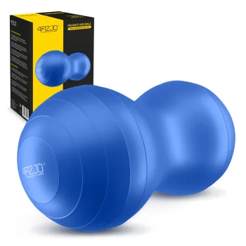 4Fizjo vingrošanas bumba Peanut Air Ball 45x90 cm, zila