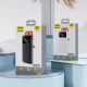 Dudao K6Pro 10000mAh ārējais akumulators ar kabeļiem, melns