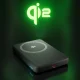 SBS Mag Power Qi2 5000 mAh bezvadu ārējais akumulators, MagSafe saderīgs, melns