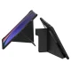 Nillkin Bumper Leather Case Pro planšetdatora vāciņš Samsung Galaxy Tab S9+, melns