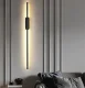 LED sienas lampa 60cm 11W 4000K melna