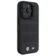 BMW M Perforated And Stitched Line MagSafe vāciņš iPhone 16 Pro Max, melns