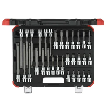 GEDORE red Torx skrūvgrieža uzgaļu muciņu komplekts 1/2" TX, 32 gab.