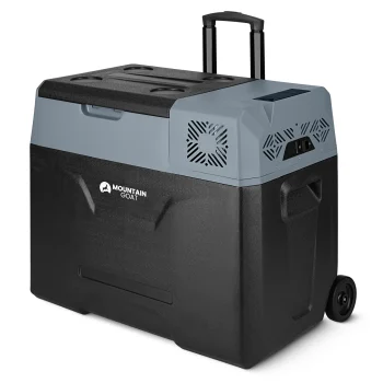 4Fizjo Mountain Goat Xtreme 47.3L kompresora ledusskapis, melns/pelēks