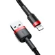 Baseus Cafule USB uz Lightning Kabelis, 1.0 m, 2.4A, Sarkans/Melns