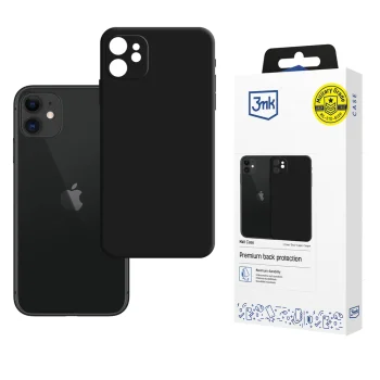 3Mk Protection Matt Case vāciņš Apple iPhone 11, Melns