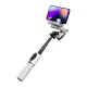 Aochuan M1 Pro stabilizators ar RGB apgaismojumu, balts