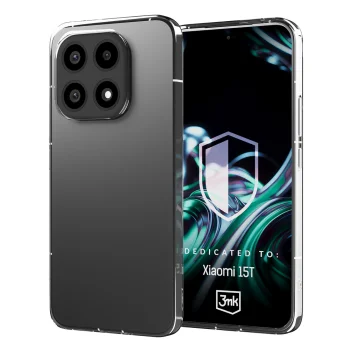 3mk Clear Case vāciņš Xiaomi 15T 5G, caurspīdīgs
