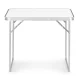 Multigarden GMFC-FY8060 saliekams tūrisma galds 80x60 cm, balts