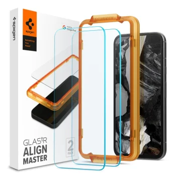 Spigen ALM Glas.tR aizsargstikls Google Pixel 8A, 2 gab.