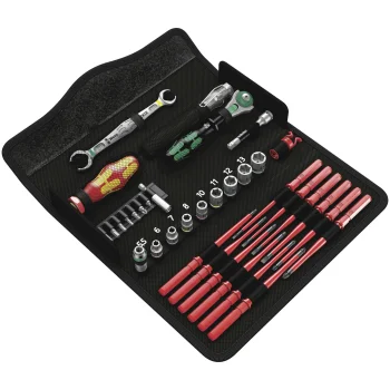 Wera Kraftform Kompakt W1 apkopes instrumentu komplekts, 35 gab.
