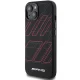 AMG Silicone Large Rhombuses Pattern MagSafe vāciņš iPhone 15 / 14 / 13, melns