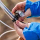 Forever Basic BLG-100 Velosipēda Priekšējais un Aizmugurējais LED Lukturis Gaisma USB | Bicycle Front and Rear Light
