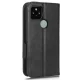 Google Pixel 5 Triangle Pattern Flip Case Wallet Cover, Black | Telefona Vāciņš Maciņš Apvalks Grāmatiņa