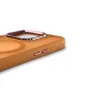 Wozinsky Fashion Case vāciņš ar MagSafe modelim Samsung Galaxy S24 FE, oranžs