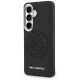Karl Lagerfeld Perforated KL MagSafe vāciņš Samsung Galaxy S26+, melns