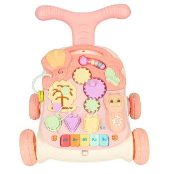 Muzikāls Interaktīvs Izglītojošs Staigulis/Galds Mazulim, 36x40x43 cm | Musical Baby Push and Pull Walker