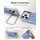 ESR Atelier Kickstand MagSafe vāciņš iPhone 18 Pro Max / 17 Pro Max, gaiši zils