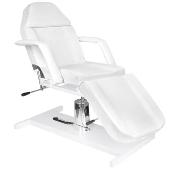 Activeshop Basic 210 hidrauliskais kosmētikas krēsls, balts