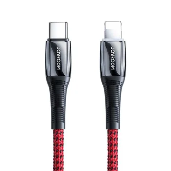 Joyroom S-1224K2 USB-C uz Lightning kabelis 20W 1.2m Sarkans