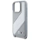 BMW M Edition Carbon Stripe & Strap Apple iPhone 16 Pro vāciņš, pelēks
