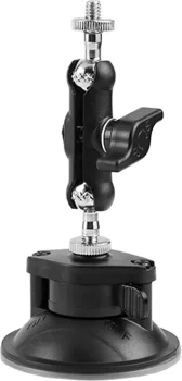 PULUZ Magic Arm piesūcekņa stiprinājums kamerām ar 1/4" vītni, melns