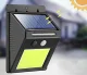 Solārā lampa ar 48 COB LED, kustības un krēslas sensoru