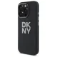 DKNY Liquid Silicone Metal Logo vāciņš iPhone 16 Pro, Black