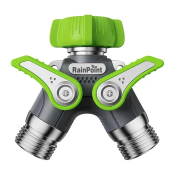 Dārza šļūtenes divvirzienu sadalītājs RainPoint ICD047