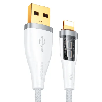 Joyroom Star-Cloud A3 USB-A / Lightning kabelis 2.4A 1.2m White