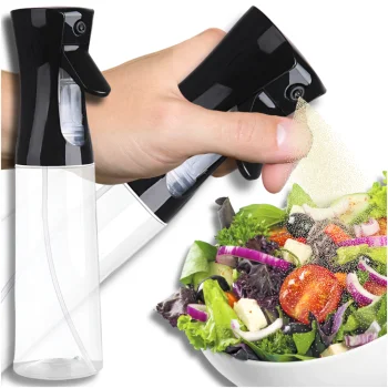 Eļļas un etiķa smidzinātājs, 500 ml, melns