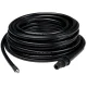 Ruhhy 26133 cauruļu tīrīšanas šļūtene ar adapteriem, 20m, melna