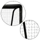 Neo-Sport NS-463 futbola vārti 180 x 120 x 60 cm, melni/sarkani