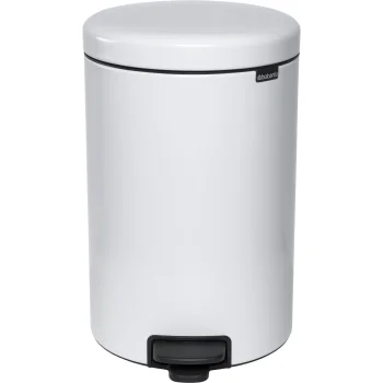Brabantia Newicon atkritumu tvertne ar pedāli, 20L, Balta