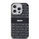 DKNY iPhone 13 / 13 Pro vāciņš IML Mono & Stripe MagSafe, melns