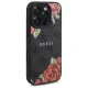 Guess iPhone 16 Pro Max vāciņš 4G Flowers Print MagSafe, melns