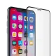 5D aizsargstikls Apple iPhone XR / 11 6.1\", melns pilna pārklājuma (Tempered Glass)