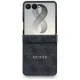 Guess 4G Classic MagSafe vāciņš Samsung Galaxy Z Flip 8, melns